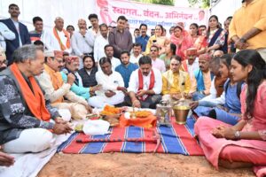 रायपुर : उपमुख्यमंत्री शर्मा ने 4.41 करोड़ रूपये की लागत के 250 सीटर नालंदा लाइब्रेरी का किया भूमिपूजन…