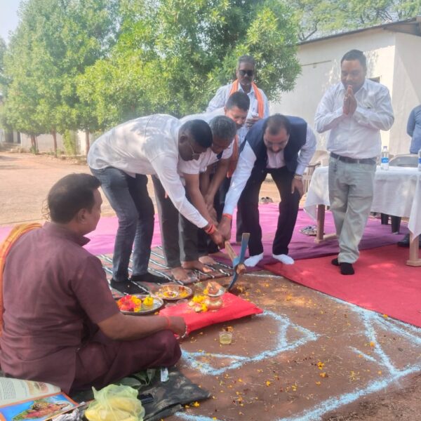 वार्ड नं. 20 पेण्ड्री में 50 लाख से अधिक के विकास कार्य के लिए हुआ भूमिपूजन…