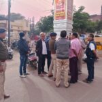राजनांदगांव : यातायात पुलिस का सुगम यातायात व्यवस्था हेतु शहर भ्रमण…