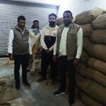 48 लाख 69 हजार मूल्य का 3927 बोरा अवैध धान जप्त…