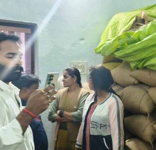 अवैध धान परिवहन पर बड़ी कार्रवाई, 1007 बोरा धान जब्त…