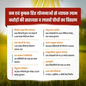 रायपुर : हरियाली से आर्थिक रूप से सशक्त हुए मोहला जिले के ग्रामीण…