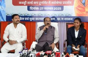 रायपुर : छत्तीसगढ़ का गौरव है संजू, अपने खेल से राज्य को दिलाई अंतरराष्ट्रीय प्रतिष्ठा – श्री अरुण साव…
