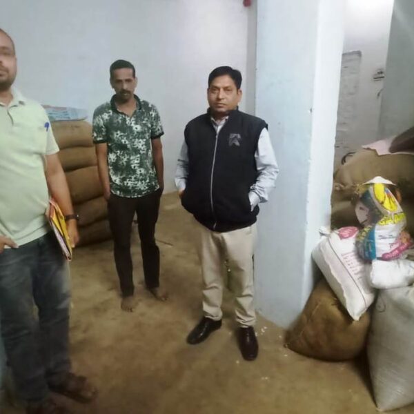 5 प्रकरणों में 6 लाख 68 हजार 360 रूपए मूल्य के 215.60 क्विंटल अवैध धान जप्त…