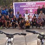 मीडिया प्रतिनिधि फिट इंडिया संडे ऑन सायकल रैली में हुए शामिल…