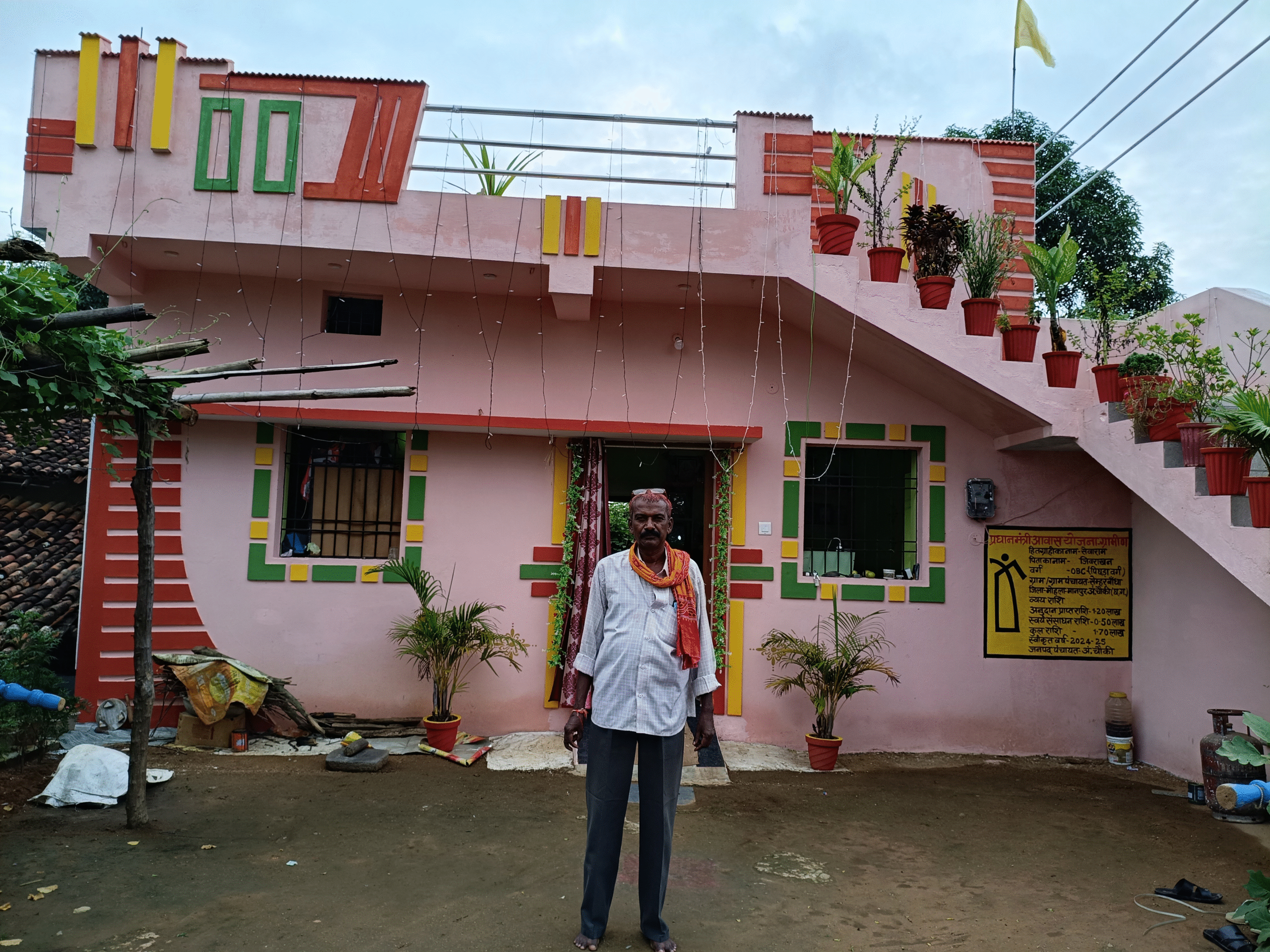 टपकती छत से मिला छुटकारा, पीएम आवास से मिला सकूंन और सुरक्षा…