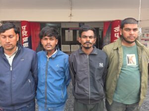 प्रोफेसर से 2900 रुपये की लूट और अपहरण के मामले में आरोपियों को पुलिस ने किया गिरफ्तार…