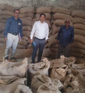 24 लाख 75 हजार 40 रूपए मूल्य के 798.40 क्विंटल अवैध धान एवं 2 वाहन जप्त…