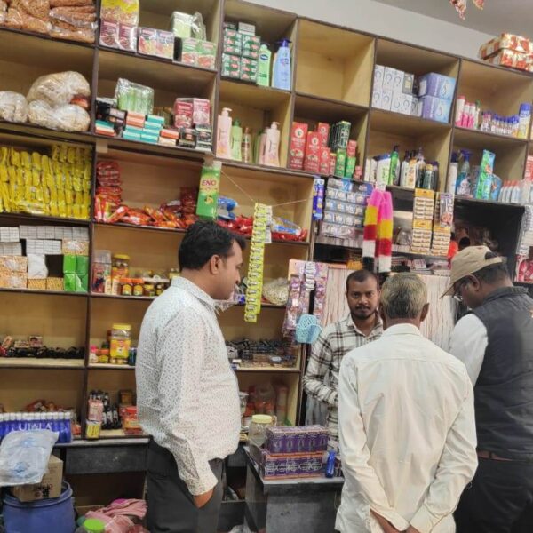 खाद्य एवं औषधि प्रशासन की टीम द्वारा नागरिकों तक गुणवत्तायुक्त खाद्य सामग्री पहुंचाने लगातार की जा रही कार्रवाई…