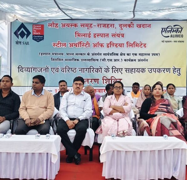 नि:शुल्क सहायक उपकरण वितरण शिविर खडग़ांव में आयोजित, वृद्ध एवं दिव्यांगजन हुए लाभान्वित…