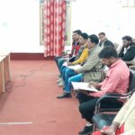 आयुक्त ने सफाई दरोगा वार्ड प्रभारियों से वार्डो में निधारित समय तक सफाई करने एवं सफाई मे सुधार करने के दिये निर्देश…