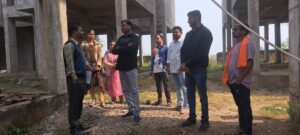 रेवाडीह में निर्माणाधीन आवास का महापौर ने किया निरीक्षण…