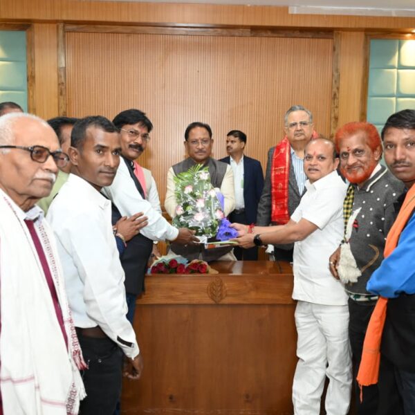 सेन समाज के प्रतिनिधि मण्डल ने मुख्यमंत्री, विधानसभा अध्यक्ष और उपमुख्यमंत्री से मुलाकात कर परिचय सम्मेलन का दिया आमंत्रण…