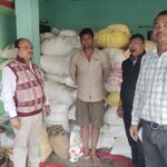 अवैध धान भंडारण पर मंडी प्रशासन की सख्त कार्रवाई, 168 कट्टा धान जप्त…