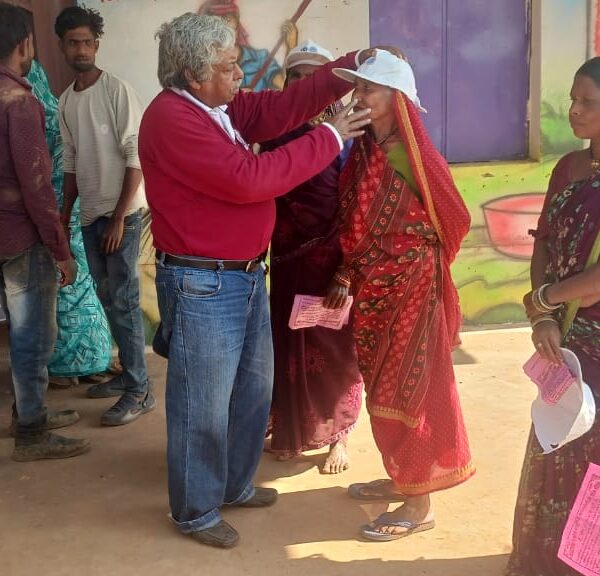 गोद ग्राम सोनपुरी में एकॉइन की दृष्टि रथ यात्रा से नेत्र स्वास्थ्य को मिला नया आयाम…