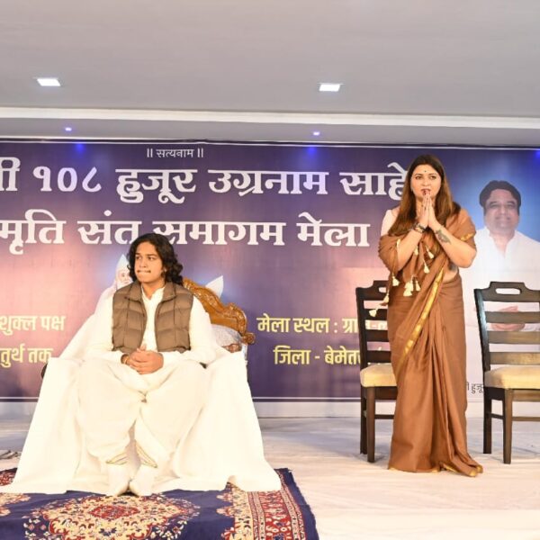 पंडरिया विधायक भावना बोहरा ने कबीर आश्रम दामाखेड़ा को सौपी एम्बुलेंस…