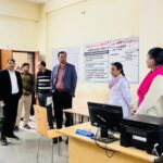 दुर्ग संभाग आयुक्त सत्यनारायण राठौर ने विभिन्न विभागों का किया औचक निरीक्षण…
