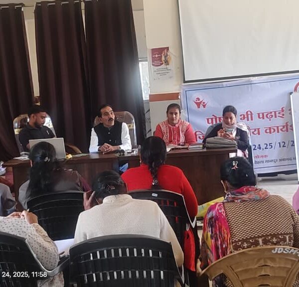 शिशु एवं बाल आहार के साथ प्रारंभिक बाल्यावस्था देखभाल एवं शिक्षा कार्यशाला हुआ आयोजन…