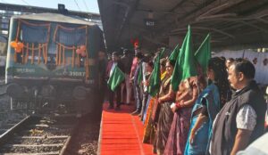 मुख्यमंत्री तीर्थ दर्शन योजना अंतर्गत 800 तीर्थयात्रियों को तीर्थयात्रा के लिए किया गया रवाना…