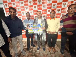 राजनांदगांव फुटबॉल लीग के पदाधिकारियों ने सांसद संतोष पांडे से की मुलाकात…