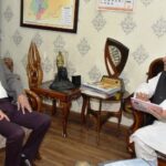 रायपुर : राज्यपाल डेका से छत्तीसगढ़ दिव्यांगजन, वित्त एवं विकास निगम के अध्यक्ष श्री कावड़िया ने की भेंट…