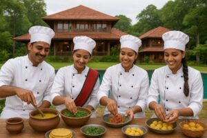 रायपुर : दंडामी लक्जरी रिसॉर्ट चित्रकोट बस्तर में पारंपरिक छत्तीसगढ़ी एवं जनजातीय व्यंजन प्रतियोगिता का आयोजन…