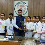 कलेक्टर से युवोदय स्वयंसेवियों ने की सौजन्य भेंट…