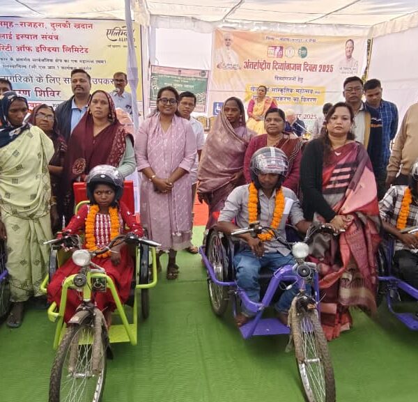 नि:शुल्क सहायक उपकरण वितरण शिविर खडग़ांव में आयोजित, वृद्ध एवं दिव्यांगजन हुए लाभान्वित…