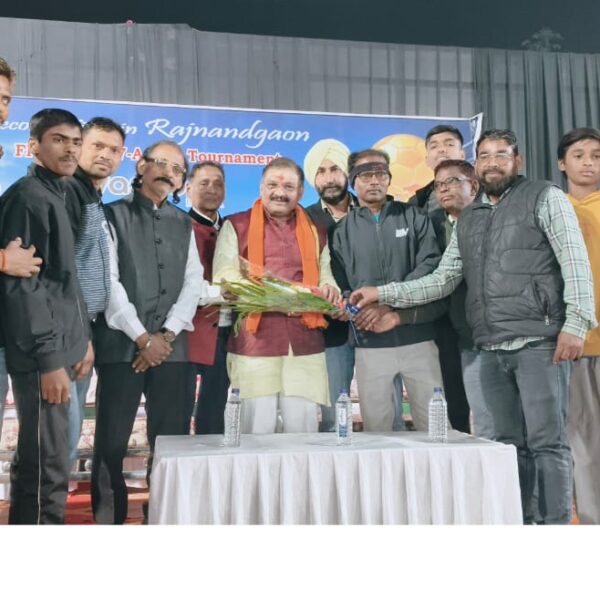 राजनांदगांव में खेल प्रतिभाओं की कमी नहीं है, आवश्यकता है उन्हें मंच देने की – संतोष पांडे…