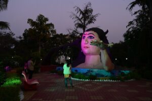 ऊर्जा पार्क में रंग-बिरंगे म्यूजिकल फाउंटेन की बिखरी मोहक छटा…