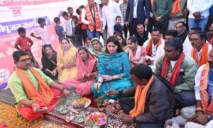 ग्रामीण विकास सशक्त प्रदेश की नींव ,भावना बोहरा oपंडरिया विधायक ने 14 किमी सड़क निर्माण का किया भूमिपूजन…