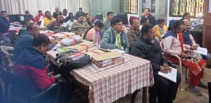 अपर कलेक्टर सीएल मारकण्डेय की अध्यक्षता में राजस्व निरीक्षकों की मासिक समीक्षा बैठक संपन्न…