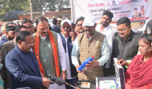 रायपुर : आदिम जाति मंत्री श्री नेताम ने किया जर्नी ऑफ सेनीटेशन हाईजिन का किया शुभारंभ…