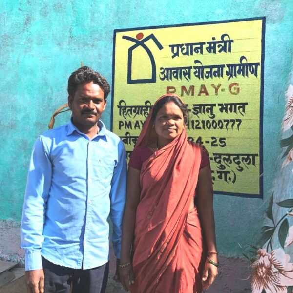 रायुपर : प्रधानमंत्री आवास योजना से साकार हुआ पक्के घर का सपना-ज्ञानु भगत…