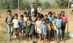 पुलिस अधीक्षक ने वनांचल ग्राम बांधा का किया दौरा…