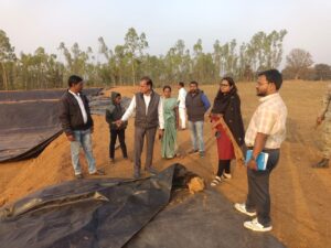 प्रधानमंत्री मत्स्य सम्पदा योजना के कार्यों का कलेक्टर प्रजापति ने किया निरीक्षण…