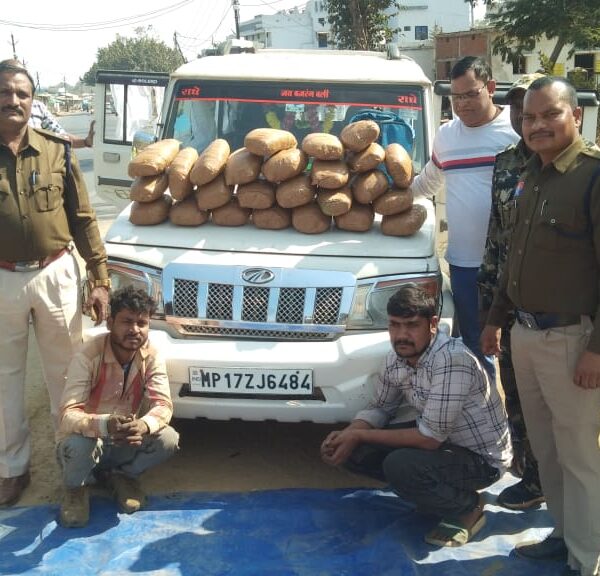 कबीरधाम पुलिस की बड़ी कार्रवाई थाना बोड़ला क्षेत्र में दो अंतर्राज्यीय गांजा तस्कर गिरफ्तार…