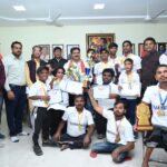 रायपुर : उप मुख्यमंत्री श्री विजय शर्मा से उत्कृष्ट प्रदर्शन करने वाले खिलाड़ियों ने की सौजन्य मुलाकात…