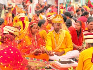 उत्तर बस्तर कांकेर : मुख्यमंत्री कन्या विवाह योजना अंतर्गत 251 जोड़े परिणय सूत्र में बंधे, जनप्रतिनिधियों एवं अधिकारियों ने दी आशीर्वाद…