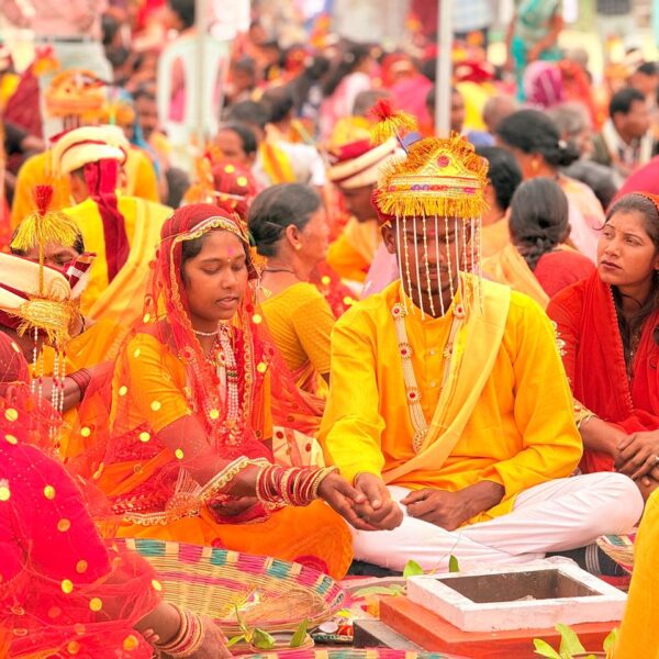 उत्तर बस्तर कांकेर : मुख्यमंत्री कन्या विवाह योजना अंतर्गत 251 जोड़े परिणय सूत्र में बंधे, जनप्रतिनिधियों एवं अधिकारियों ने दी आशीर्वाद…
