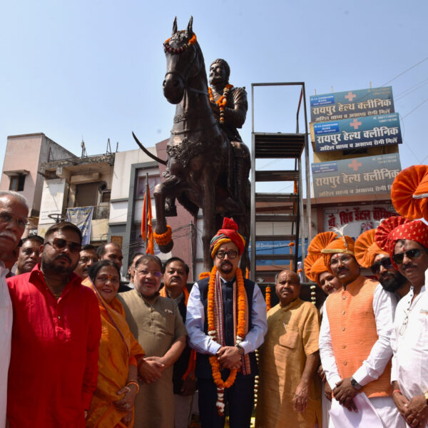 रायपुर : राज्यपाल श्री डेका ने छत्रपति शिवाजी महाराज की जयंती पर किया नमन…