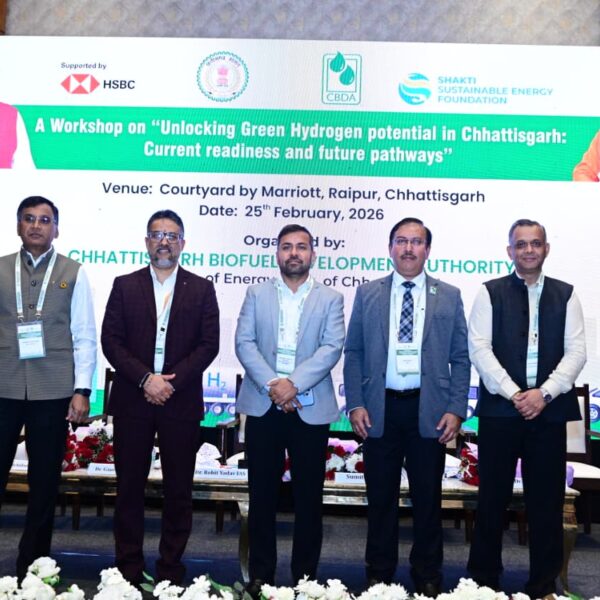 रायपुर : ऊर्जा विभाग सचिव श्री रोहित यादव ने छत्तीसगढ़ में ग्रीन हाइड्रोजन की संभावनाओं पर की चर्चा…