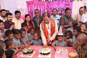 रायपुर : बच्चों के चेहरों की मुस्कान बना मुख्यमंत्री श्री साय के जन्मदिन का सबसे बड़ा उपहार…