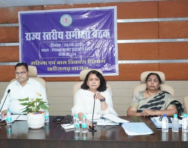 रायपुर : पोषण 2.0 के प्रभावी क्रियान्वयन से ही कुपोषण पर लगेगा निर्णायक अंकुश : संचालक डॉ. रेणुका श्रीवास्तव…